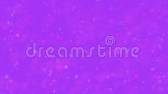 我爱你用法语写的文字它是由灰尘形成的在紫色的背景上水平地变成灰尘视频的预览图