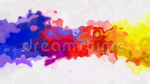 抽象彩色背景视频光谱彩虹带颜色视频的预览图