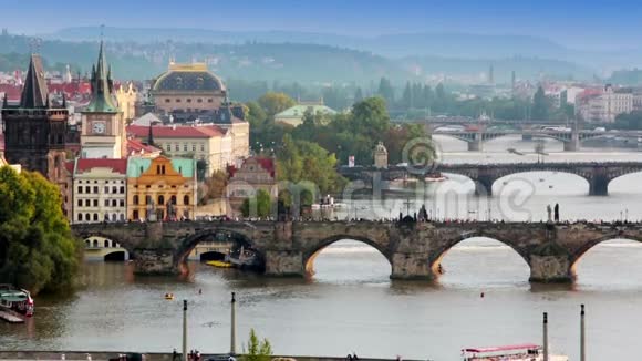 布拉格桥捷克共和国视频的预览图