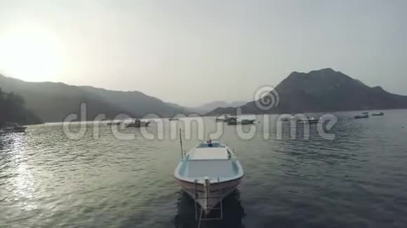 海上船只的风景土耳其视频的预览图