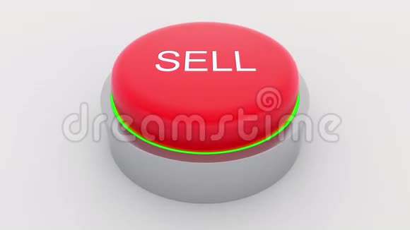 大红色按钮出售铭文被推送概念4K剪辑视频的预览图