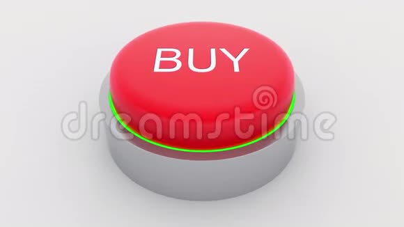 大红色按钮与购买铭文被推送概念4K剪辑视频的预览图
