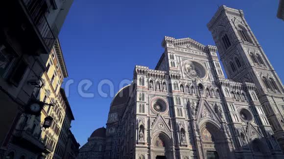 佛罗伦萨大教堂穹顶托斯卡纳意大利高清视频的预览图
