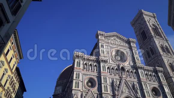 佛罗伦萨大教堂穹顶托斯卡纳意大利高清视频的预览图