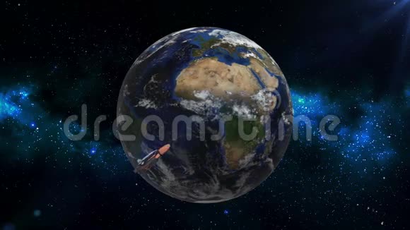 航天飞机轨道地球视频的预览图