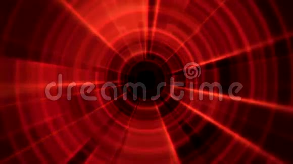 2D红色隧道入口涡带视频的预览图