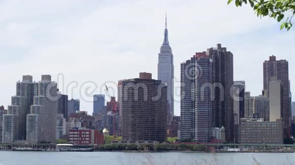 帝国大厦全景日光4k时间从纽约视频的预览图