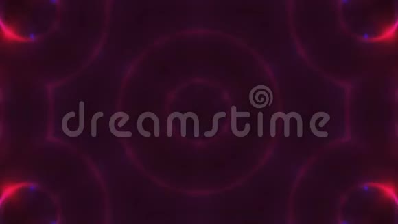 抽象紫色分形灯三维渲染背景计算机生成背景视频的预览图