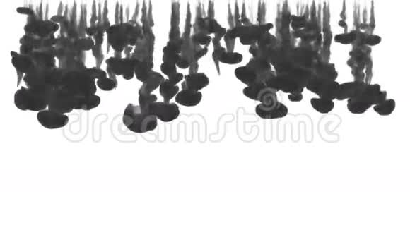 黑色背景在瓦特尔系列三维渲染体素图形在白色背景上见其他版本版本1视频的预览图