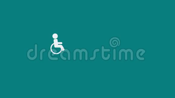 社交媒体残疾人信息图表视频的预览图
