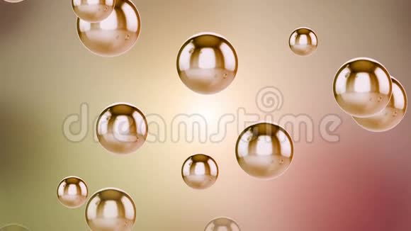 金色泡泡球视频的预览图