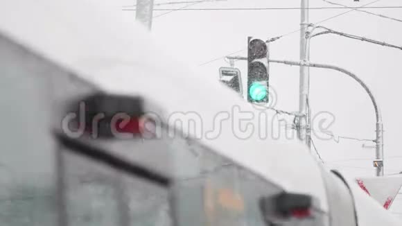 绿色交通灯视频的预览图