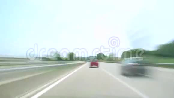 高速公路摄像机车辆行驶4k视频的预览图