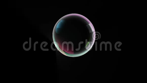 泡沫破裂循环动画视频的预览图