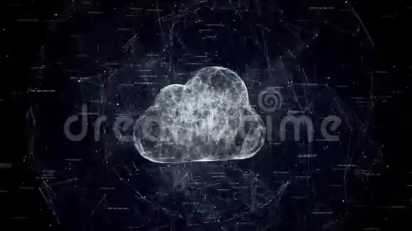 云计算概念动画4K视频视频的预览图