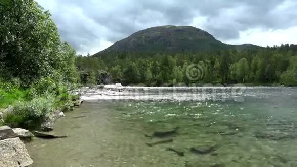 劳马河奥普兰挪威视频的预览图