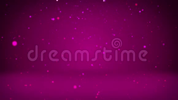 细小的紫色颗粒或闪光会掉落并沉降在表面背景或地点你的对象广告视频的预览图