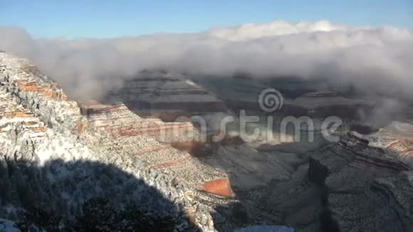 冬天的大峡谷视频的预览图