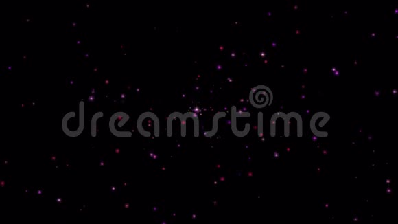 闪闪发光的紫色星环视频的预览图