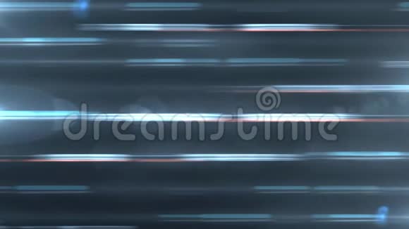 蓝光条纹抽象运动背景运动线和粒子视频的预览图