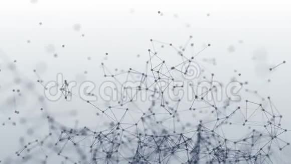 连接结构点和线3D动画视频的预览图