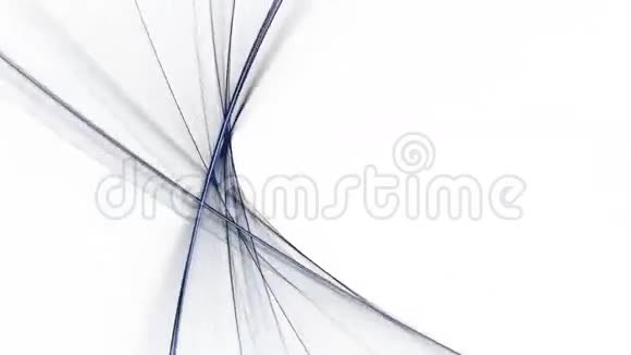 蓝色线性流动能量抽象运动视频的预览图