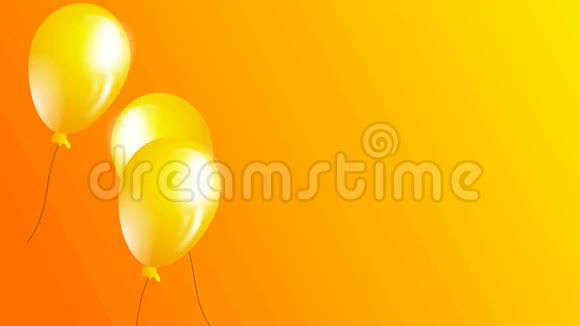 生日气球动画视频的预览图