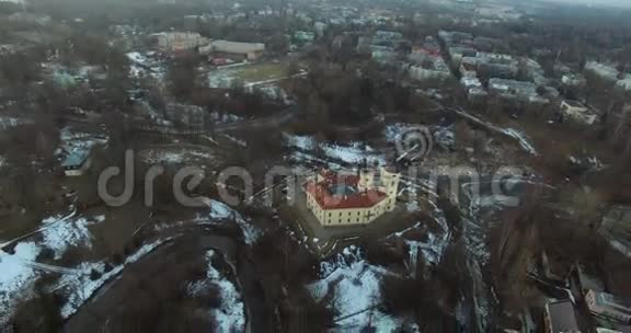 城堡要塞BIP鸟瞰图视频的预览图