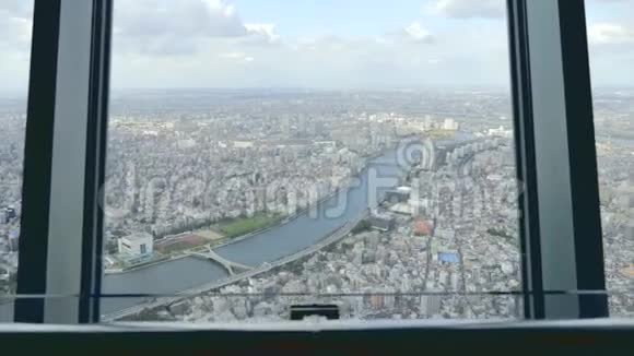 东京城的城市景观视频的预览图