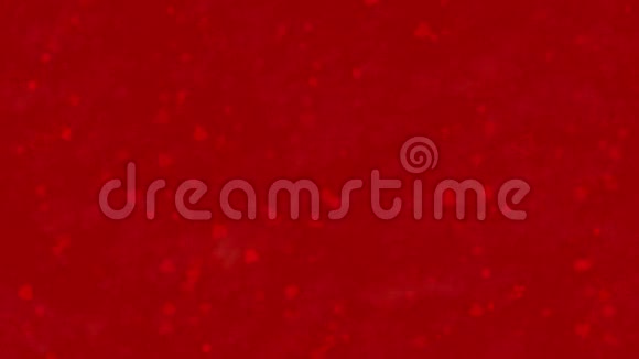 波兰语的情人节快乐文本由灰尘形成在红色背景下变成水平的灰尘视频的预览图