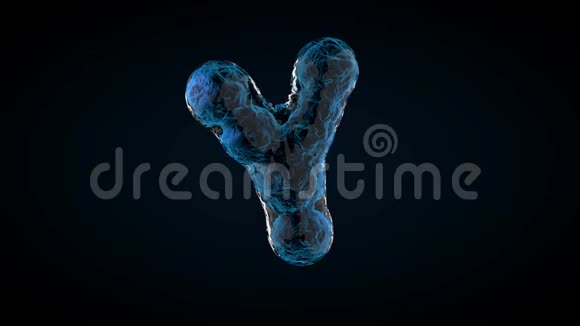 暗背景上的动画XY染色体视频的预览图