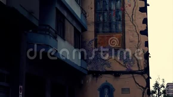 拉斯帕尔马斯老城的建筑大加那利视频的预览图