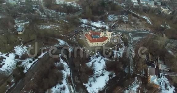 城堡要塞BIP鸟瞰图视频的预览图