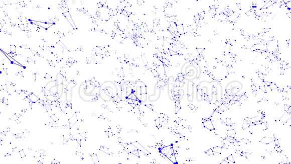 抽象简单的紫罗兰挥舞三维网格或网格作为纬向环境紫罗兰几何振动环境或视频的预览图
