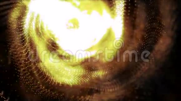 移动黄金粒子背景视频的预览图