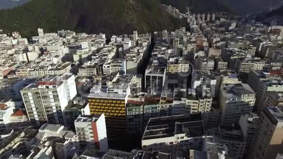 里约热内卢著名的科帕卡巴纳海滩巴西南美洲视频的预览图