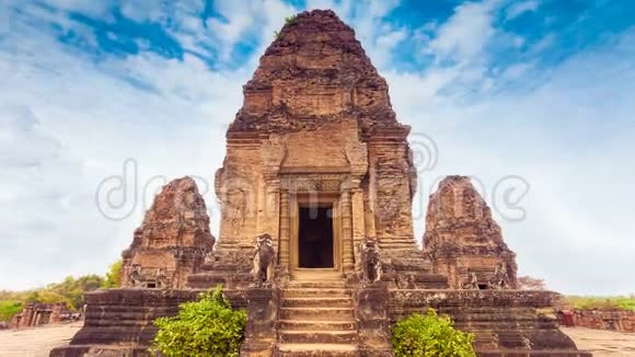 柬埔寨古吴哥窟视频的预览图