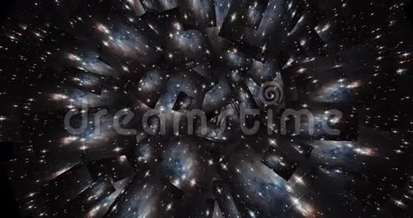 宇宙透视空间场景的动画美国宇航局这段视频的元素视频的预览图