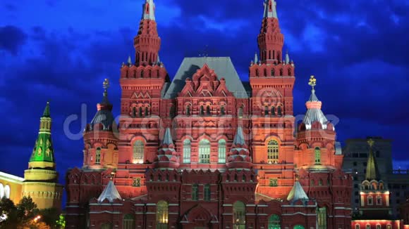 红场晚上莫斯科视频的预览图