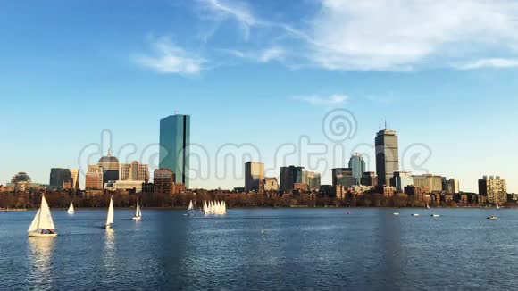 波士顿市中心4K超高清景观视频的预览图