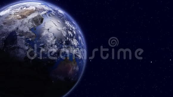 地球附近空间站的动画视频的预览图