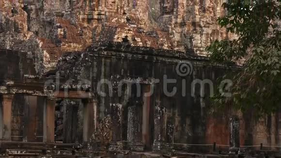 古吴哥窟柬埔寨全景4K视频的预览图