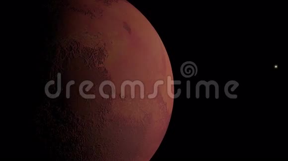 火星在太空中旋转视频的预览图