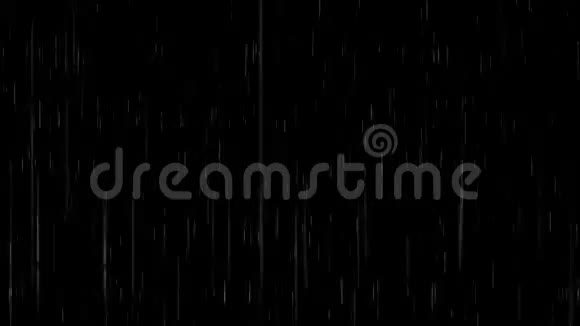 大雨倾盆的动画色调视频的预览图