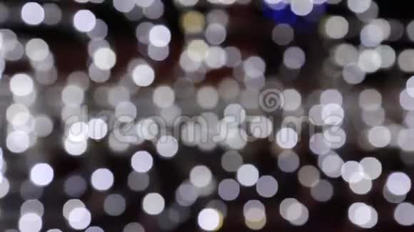 抽象的五彩缤纷的圣诞节视频的预览图