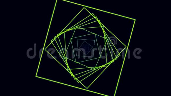 运动方块的未来主义背景动线抽象背景优雅的动感几何风格模板视频的预览图