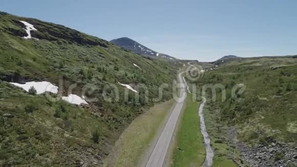 挪威南部的公路视频的预览图