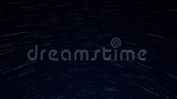 星迹星系在惊人的夜晚4k视频视频的预览图