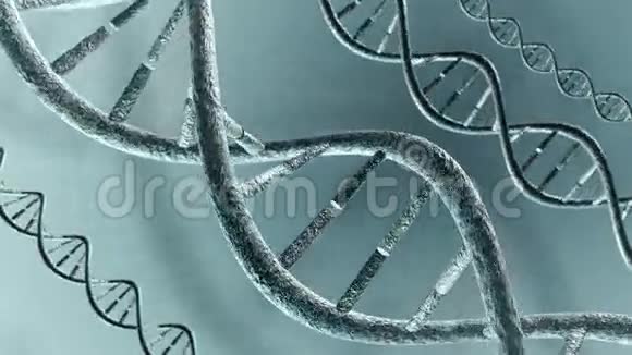 动画DNA链可循环4K视频的预览图