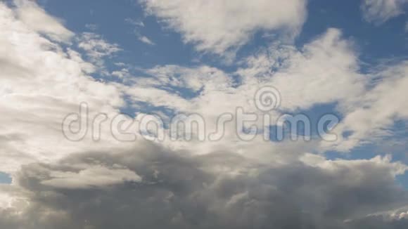 夏季云景延时镜头视频的预览图